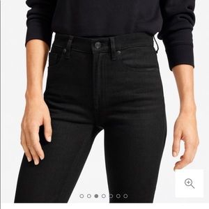 Everlane High Rise Skinny Jean- Black